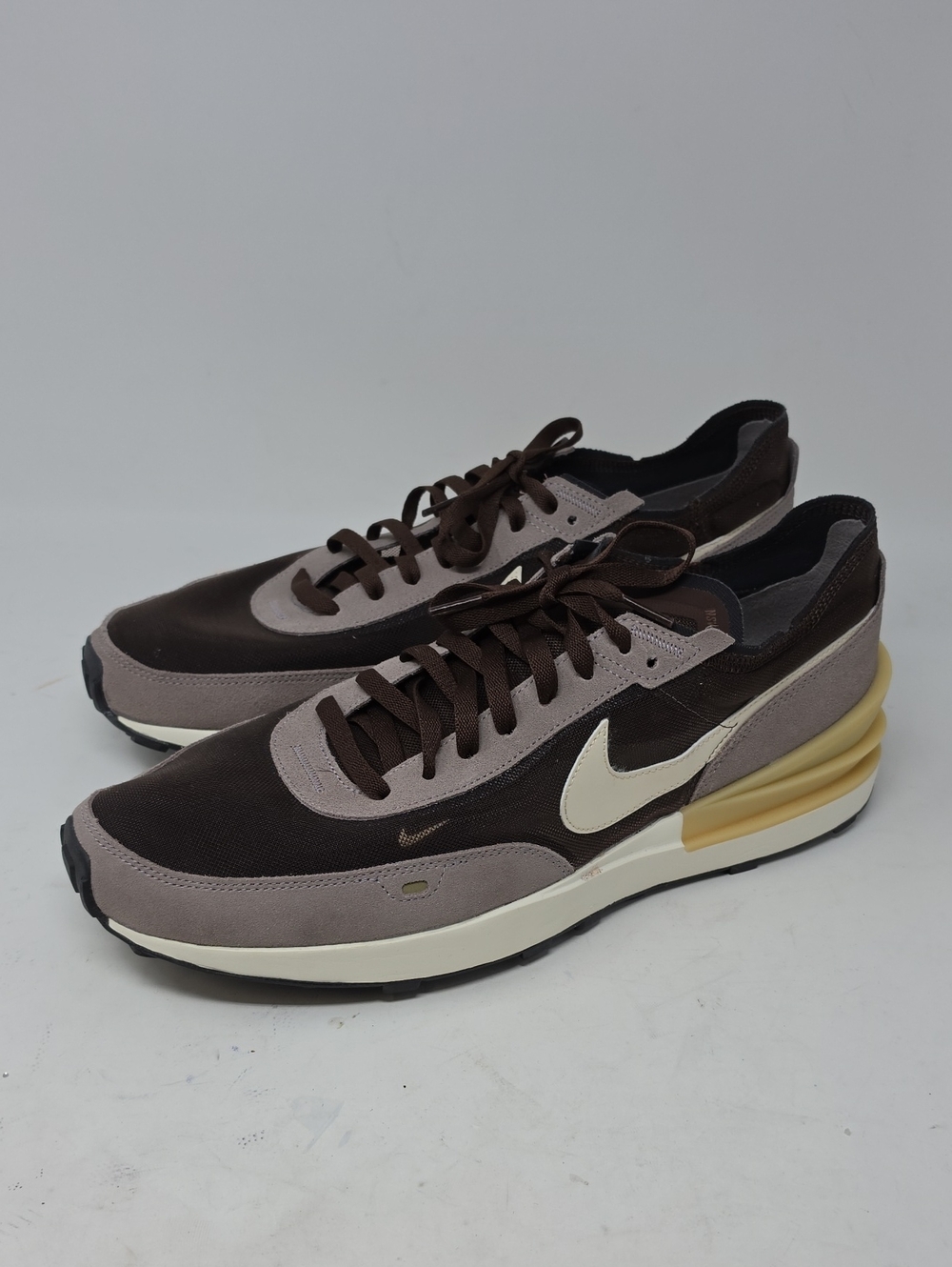 Nike Waffle One 'Black Khaki' DA7995-002 Men's Shoes Size 14